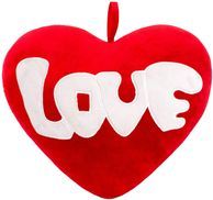 Herz mit „LOVE“ Stickerei