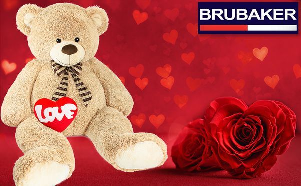 Riesiger 150 cm Teddybär wartet auf ein neues Zuhause