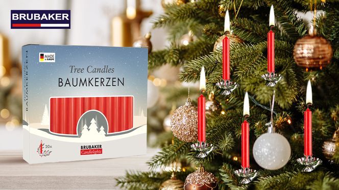 BRUBAKER Kerzen im 20er Pack