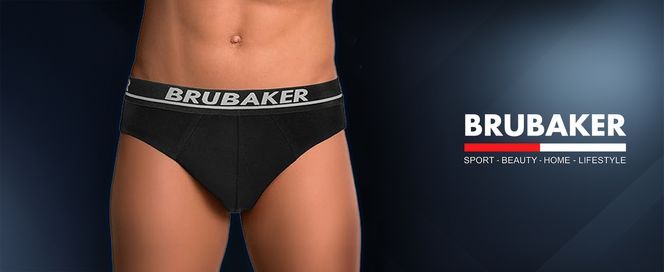 BRUBAKER Herren Slip 4er Pack