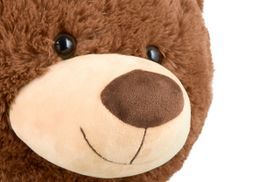 Liebevoll gefertigtes Teddy Gesicht