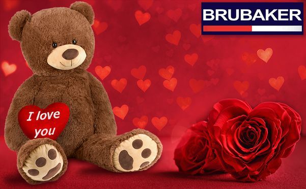 Großer 100 cm Teddybär wartet auf sein neues Zuhause