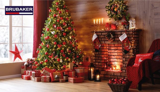 BRUBAKER Weihnachtskugel-Set