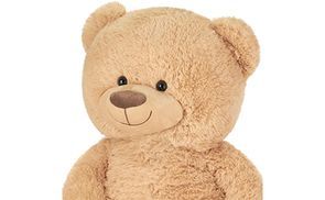 Liebevoll gefertigtes Teddy Gesicht