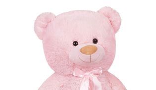 Liebevoll gefertigtes Teddy Gesicht