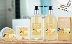 Wellnessbad aus Ingwer und Vanille