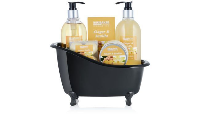 Verschenken Sie SPA Feeling der Extraklasse mit dem BRUBAKER Cosmetics Badewannen Beauty Set!