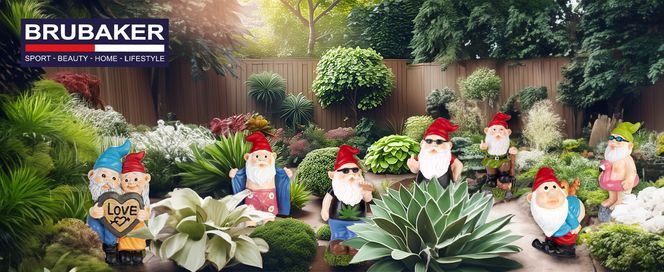Provokant und außergewöhnlich unsere humorvollen Gartenzwerge! 