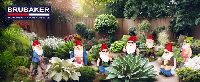 Provokant und außergewöhnlich unsere humorvollen Gartenzwerge! 