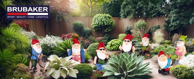 Provokant und außergewöhnlich unsere humorvollen Gartenzwerge! 