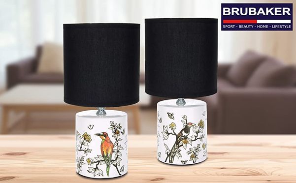 Die dekorative Tischlampe „Chinesische Vögel“ bringt etwas asiatische Lebenskultur in dein Zuhause