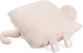 Das Kuscheltierkissen als praktisches Reise Nackenkissen!