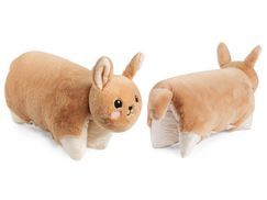 Verwandlung vom Kissen zum Kuscheltier 