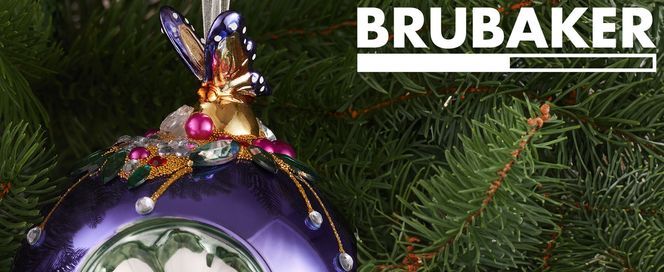 BRUBAKER Christbaumkugel Schmetterling Figur 