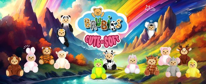 Entdecke unsere Brubies Teddybären in tierisch süßen Verkleidungen! 