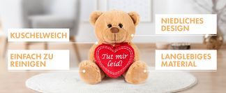 Kuschelweicher Begleiter für Entschuldigungen