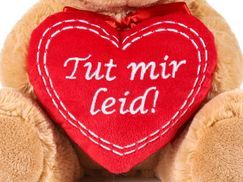 Herzliche Entschuldigung