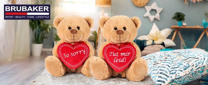 Ein Plüschbär mit emotionaler Botschaft! 