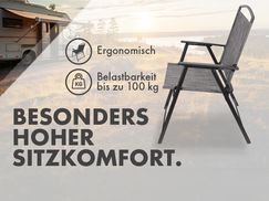 Entspannend und bequem für endlose Stunden im Freien