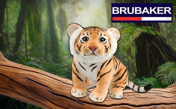 BRUBAKER Tiger Kuscheltier