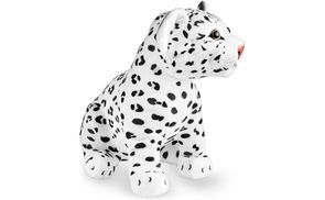 Kuschelfreundlicher Leopard