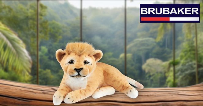 BRUBAKER Löwe Kuscheltier