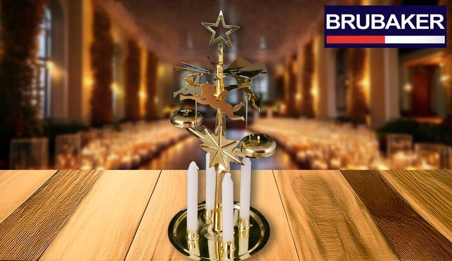 BRUBAKER Lichter Glockenspiel aus Metall