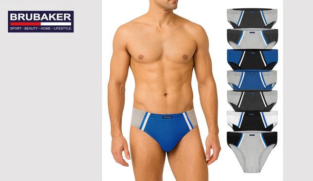 7er Pack Herren Slips im sportlichen Design