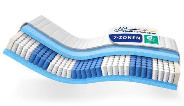 Premium 7 Zonen Taschenfederkernmatratze