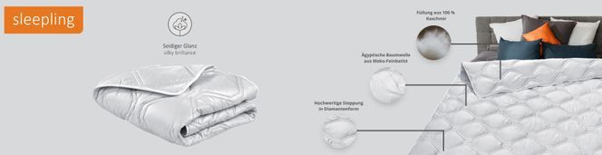 Warum eine Kaschmirdecke von sleepling? 