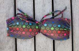Bikini Neckholder ist verstellbar