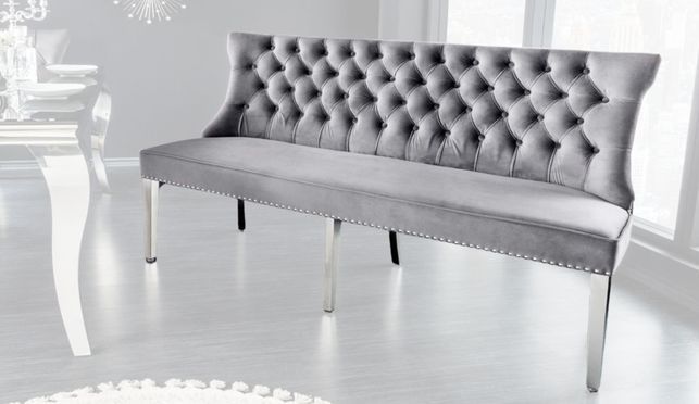 Deine neue, elegante Sofabank - mit Chesterfield Steppung