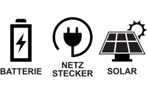 Vielfältige Stromquellen