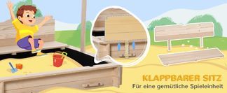 SITZ MIT RÜCKENLEHNE