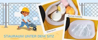 STAURAUM UNTER DEM SITZ