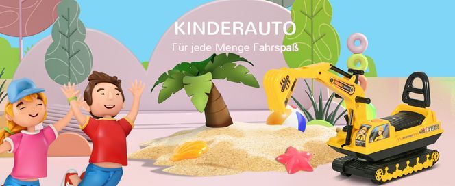 HOMCOM Kinderauto Für jede Menge Fahrspaß