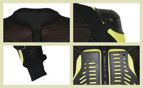 Motorradjacke mit Protektoren für Herren