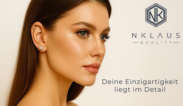 Funkelnder Ohrschmuck – Helix Piercing