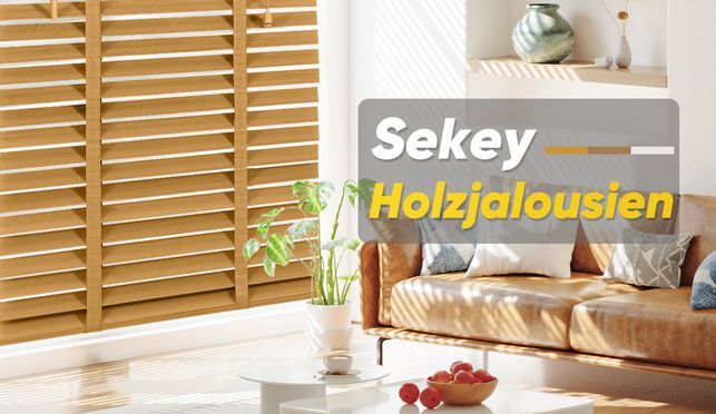 Sekey Holz Jalousie