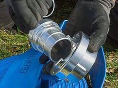 Saugkupplung mit Einbindestutzen