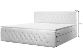 Komfortables Bett mit idealen Maßen