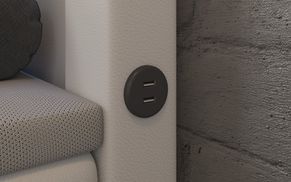 Integrierte USB Anschlüsse für maximalen Komfort