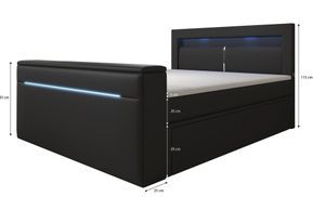 Komfortables Bett mit optimalen Maßen