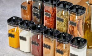 12 teiliges Gewürzset mit 300 ml Kapazität