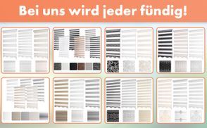 Große Auswahl an Farben und Mustern