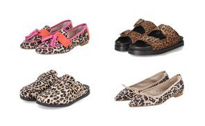 Flache Schuhe 