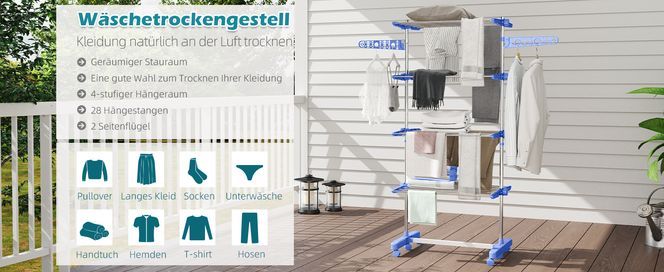 Wäschetrockengestell