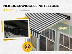 Verstellwinkel 45 85°