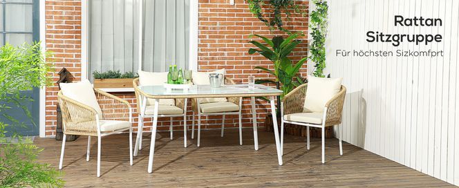 Rattan Sitzgruppe