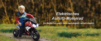 Lange Fahrzeit des Kindermotorrads